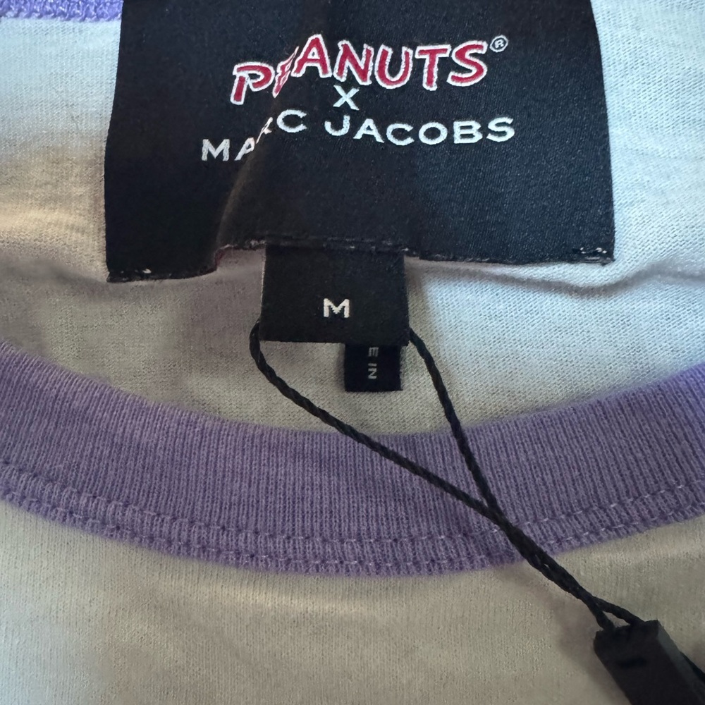 Marc Jacobs peanuts Raglan Tee (Unisex) NWT - Picture 7 of 7